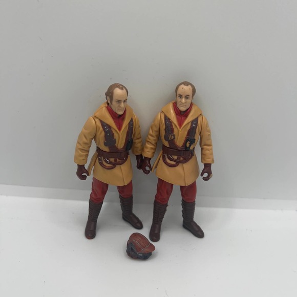 Vintage Hasbro Star Wars Ric Olie Naboo Pilot Action Figure 1998 set of 2 - Picture 3 of 3